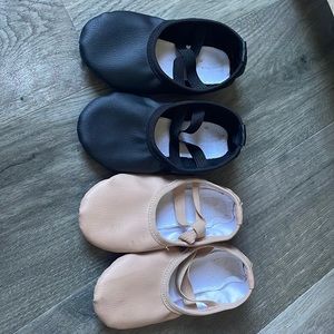 Ballet shoes ( Pink and Black)